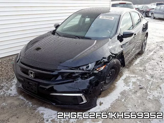 2HGFC2F61KH569352 фото 3