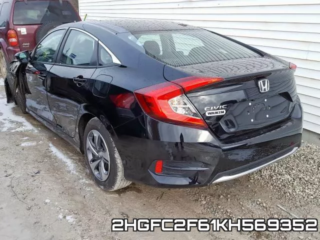 2HGFC2F61KH569352 фото 4