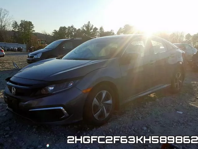 2HGFC2F63KH589862 фото 2