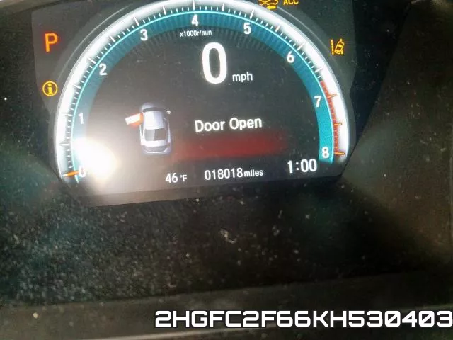 2HGFC2F66KH530403 фото 5
