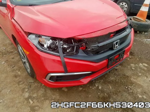 2HGFC2F66KH530403 фото 6