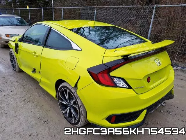 2HGFC3A56KH754534 фото 4
