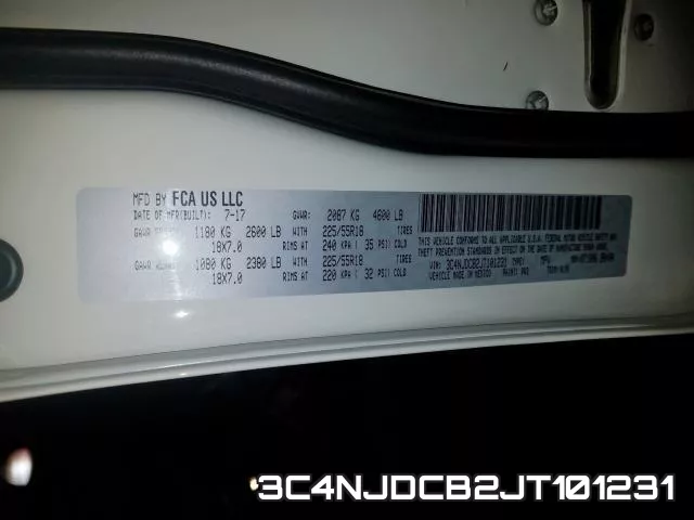3C4NJDCB2JT101231 фото 2