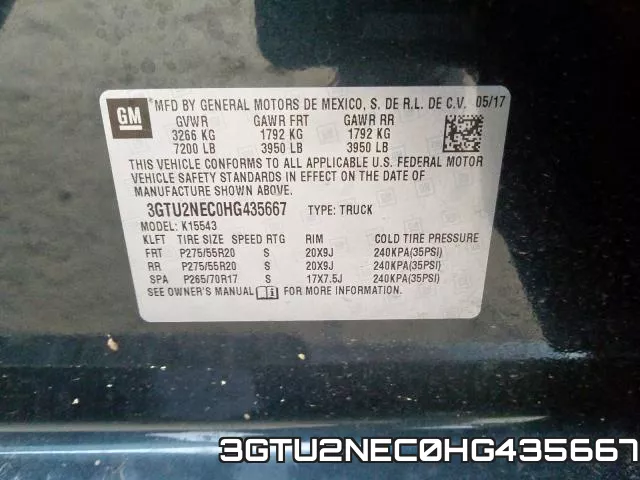 3GTU2NEC0HG435667 фото 2