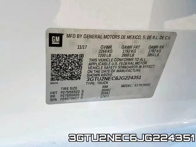 3GTU2NEC6JG224351 фото 2