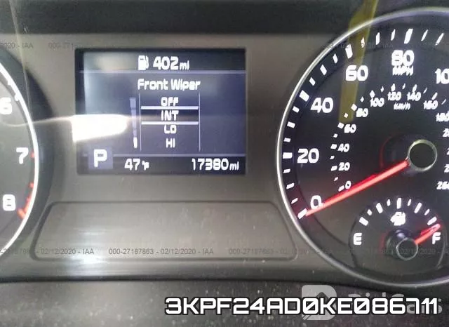 3KPF24AD0KE086711 фото 6