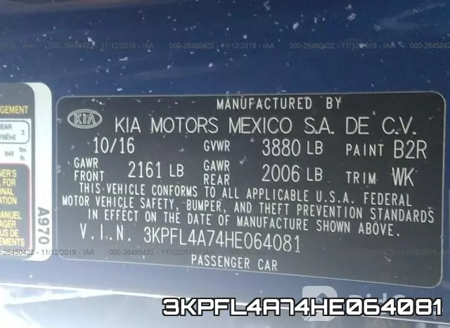 3KPFL4A74HE064081 фото 8