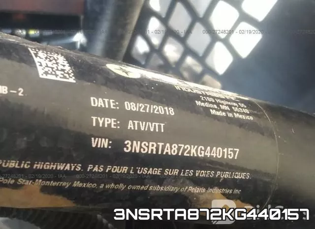 3NSRTA872KG440157 фото 2