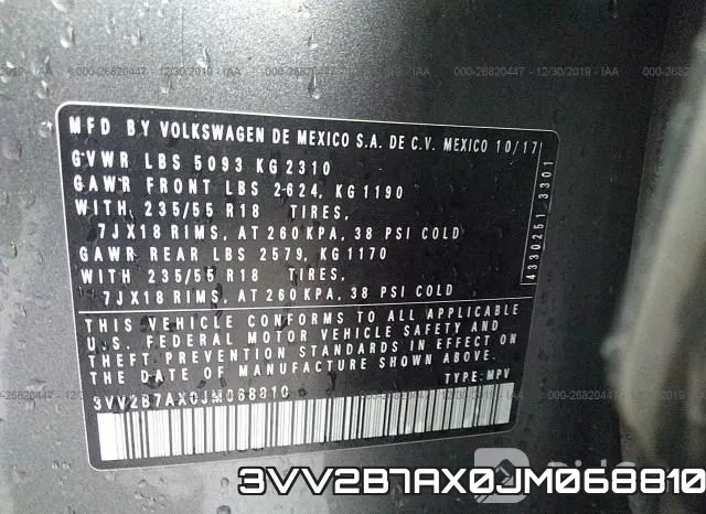 3VV2B7AX0JM068810 фото 8