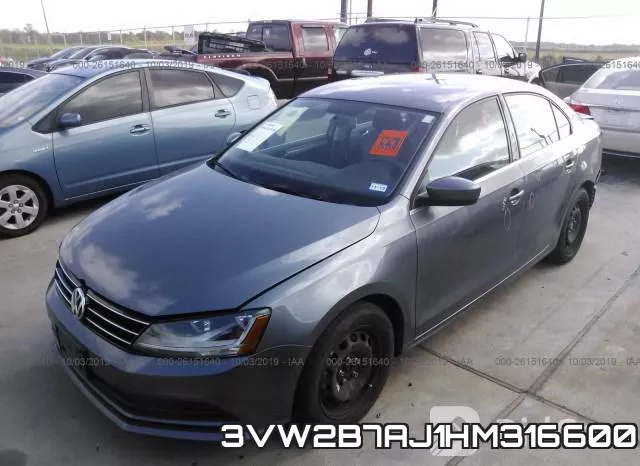 3VW2B7AJ1HM316600 фото 2
