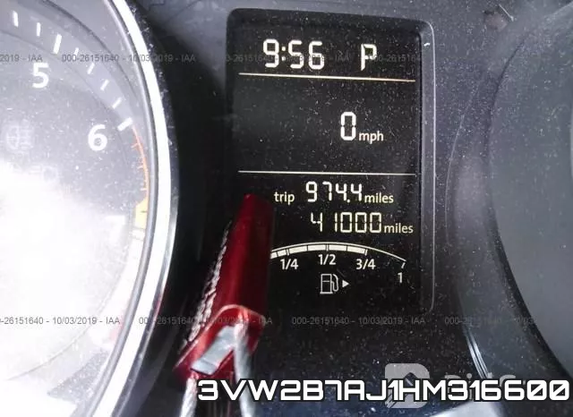 3VW2B7AJ1HM316600 фото 6