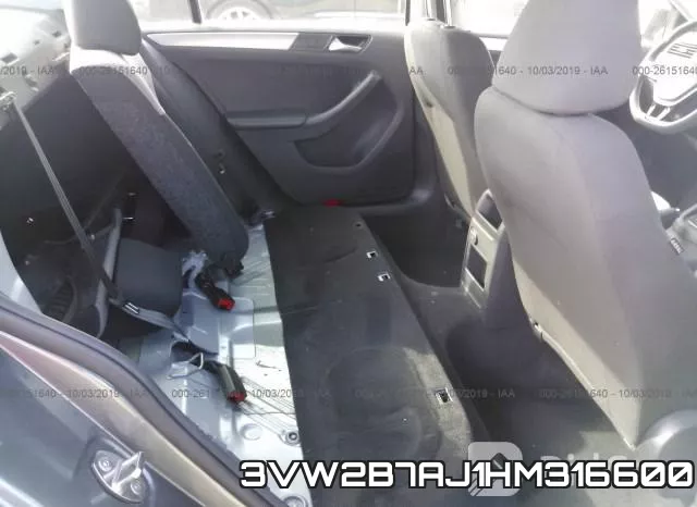 3VW2B7AJ1HM316600 фото 7