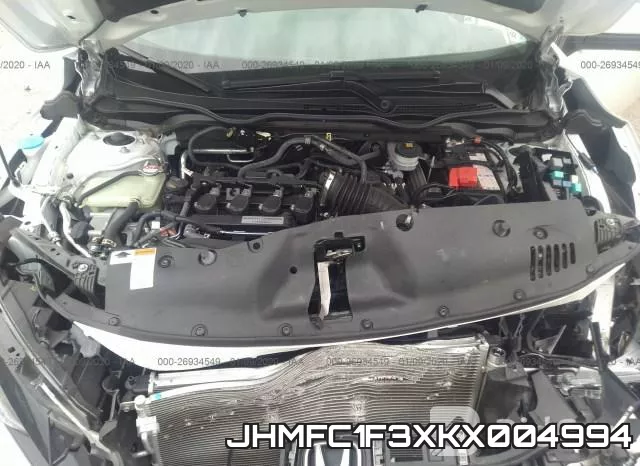 JHMFC1F3XKX004994 фото 2