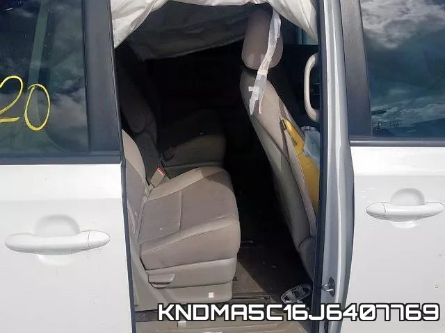 KNDMA5C16J6407769 фото 6
