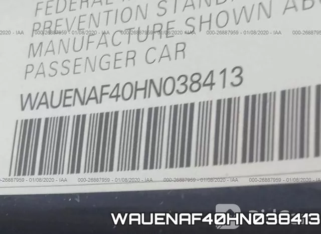 WAUENAF40HN038413 фото 8