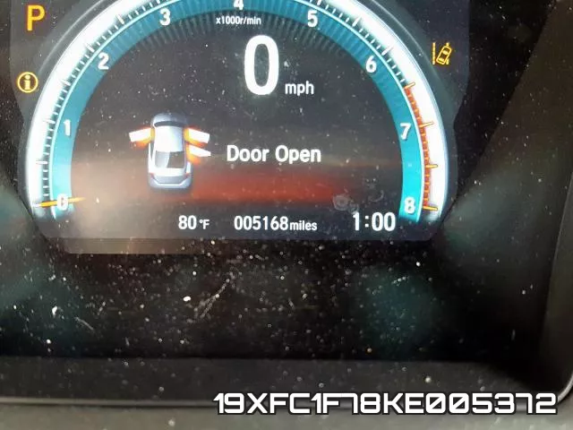 19XFC1F78KE005372 фото 8