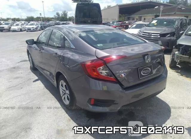 19XFC2F57JE021419 фото 3