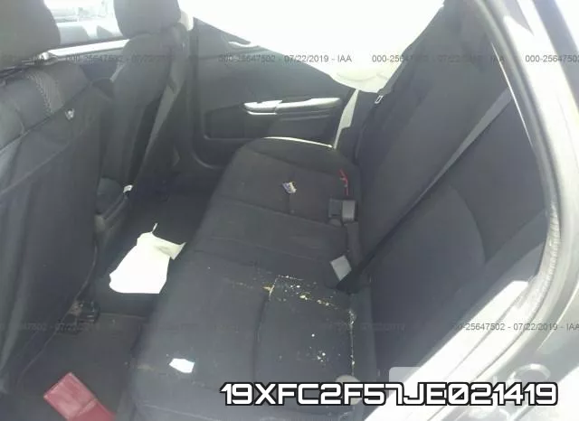 19XFC2F57JE021419 фото 6