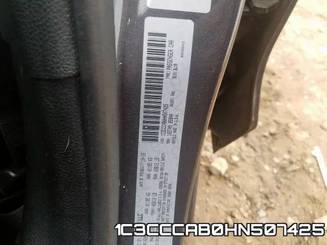 1C3CCCAB0HN507425 фото 2