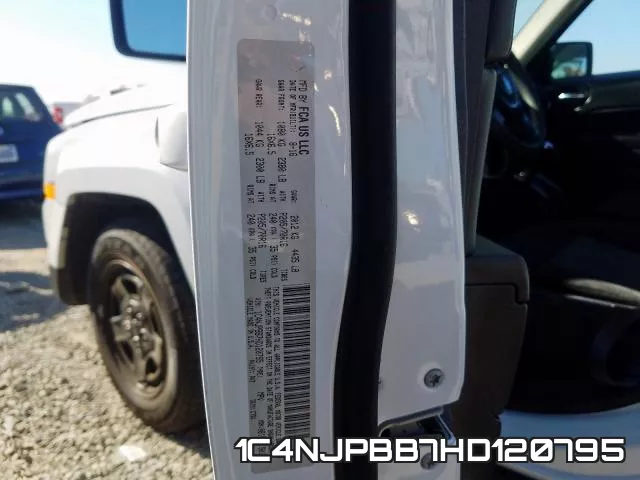 1C4NJPBB7HD120795 фото 2