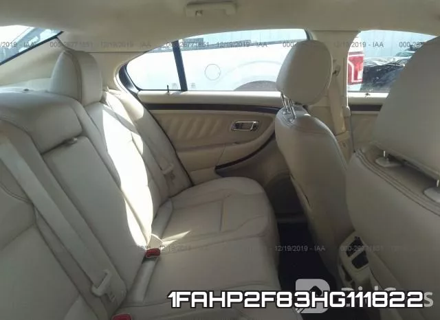 1FAHP2F83HG111822 фото 8