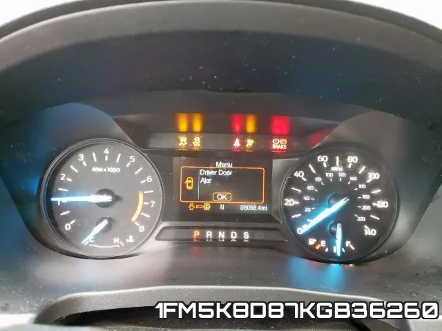 1FM5K8D87KGB36260 фото 9