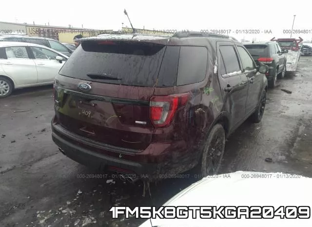 1FM5K8GT5KGA20409 фото 5