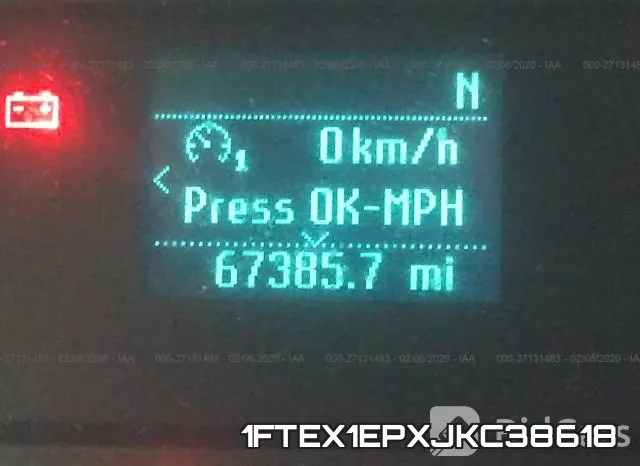 1FTEX1EPXJKC38618 фото 7