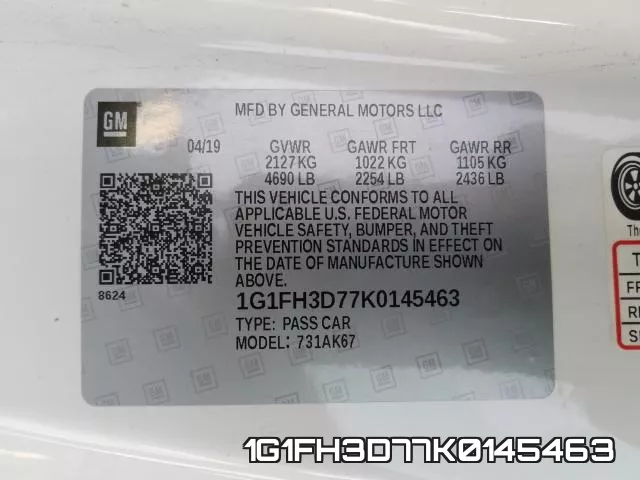 1G1FH3D77K0145463 фото 2