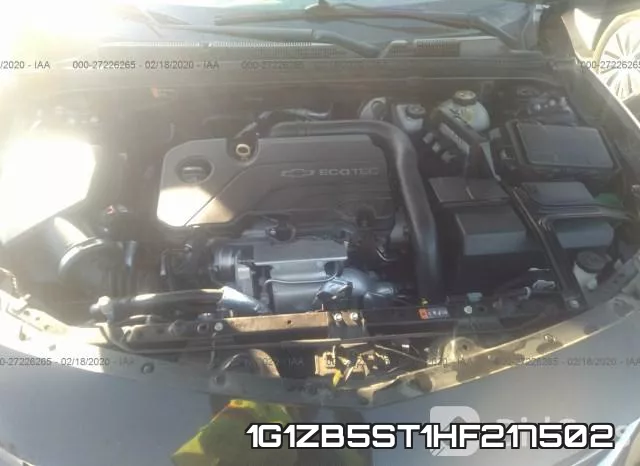 1G1ZB5ST1HF217502 фото 2
