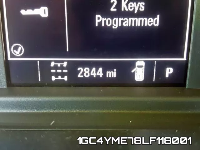 1GC4YME78LF118001 фото 8