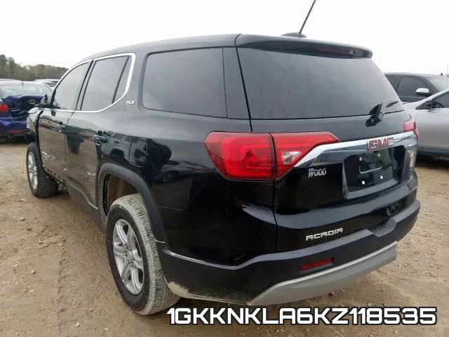 1GKKNKLA6KZ118535 фото 2