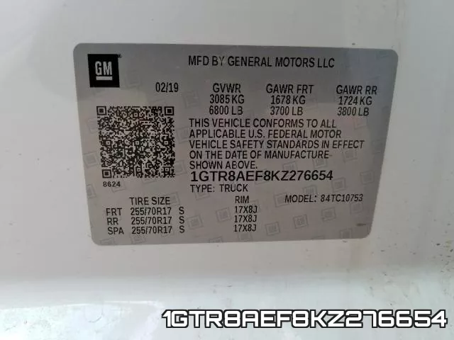 1GTR8AEF8KZ276654 фото 2