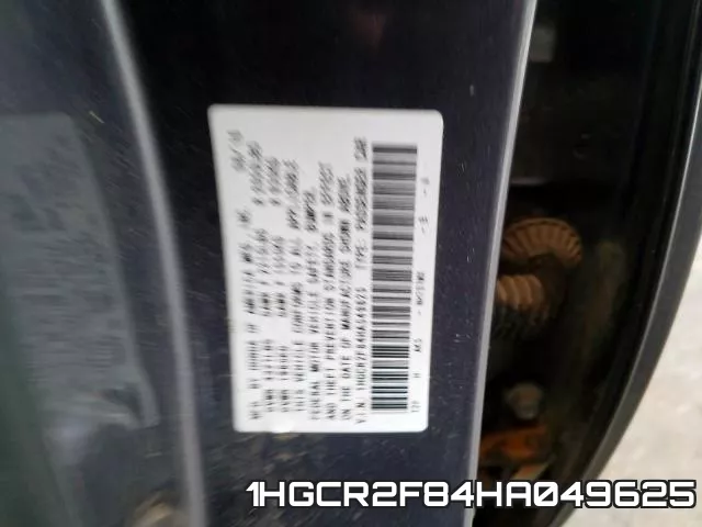 1HGCR2F84HA049625 фото 2