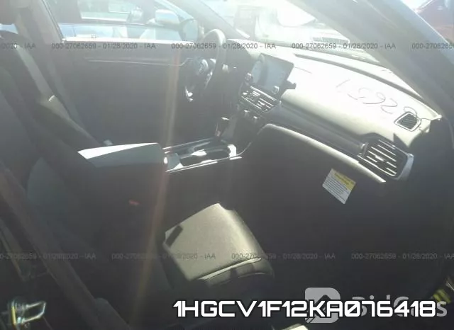 1HGCV1F12KA076418 фото 4