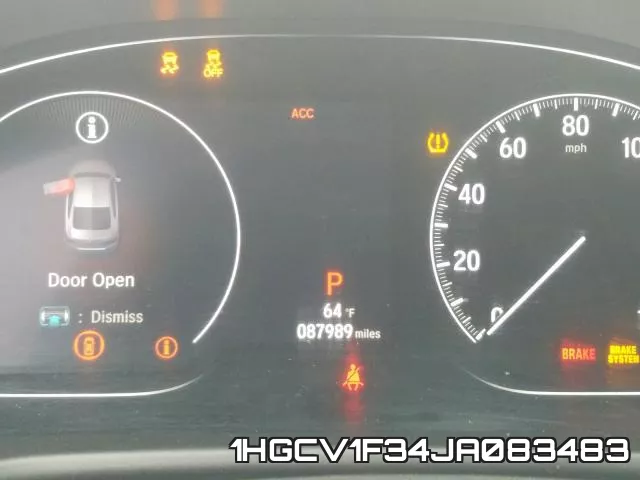 1HGCV1F34JA083483 фото 6