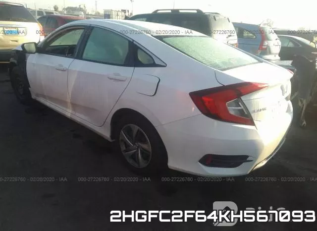 2HGFC2F64KH567093 фото 3