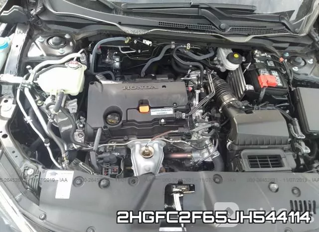 2HGFC2F65JH544114 фото 2