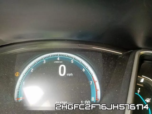 2HGFC2F76JH576174 фото 6
