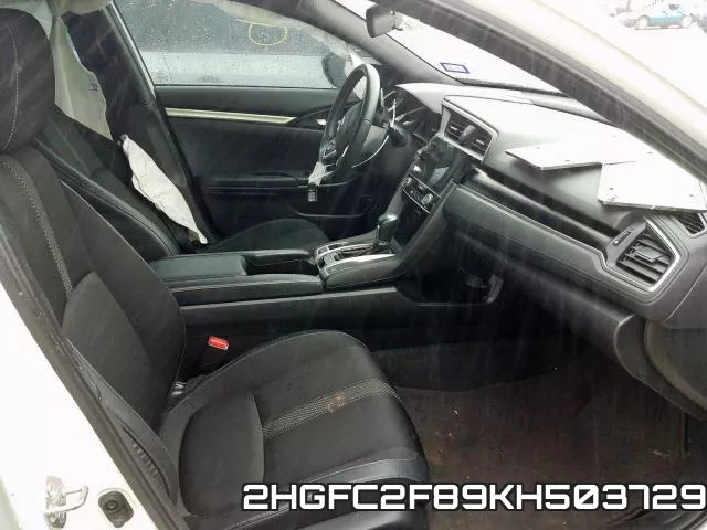 2HGFC2F89KH503729 фото 2