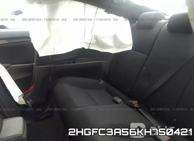 2HGFC3A56KH750421 фото 7