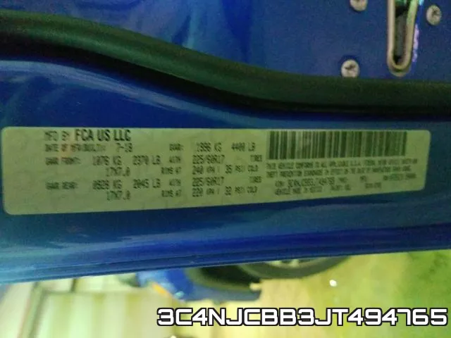 3C4NJCBB3JT494765 фото 2