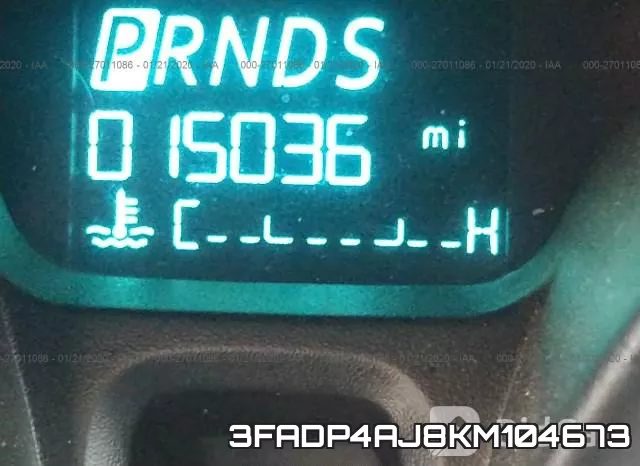 3FADP4AJ8KM104673 фото 6