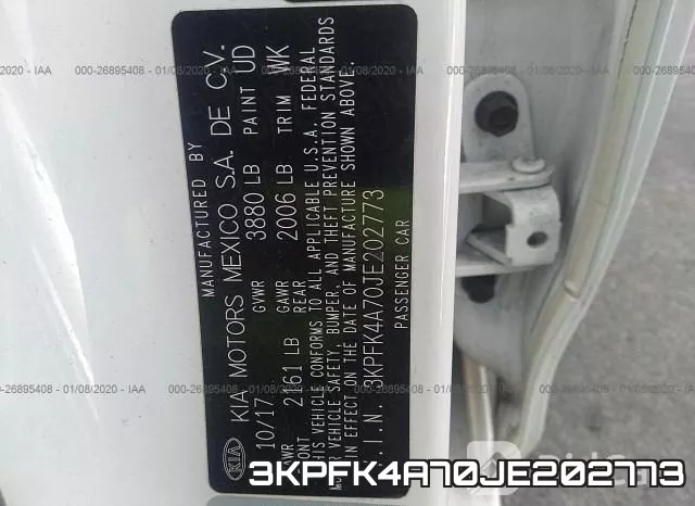 3KPFK4A70JE202773 фото 9
