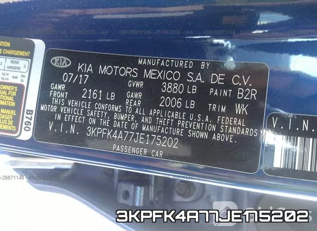 3KPFK4A77JE175202 фото 8