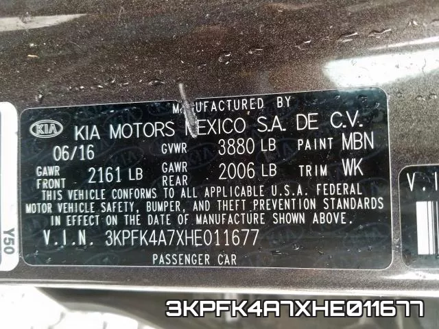3KPFK4A7XHE011677 фото 2