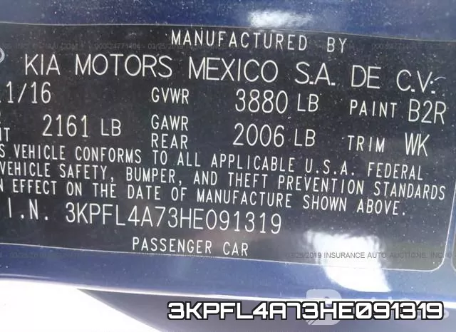 3KPFL4A73HE091319 фото 7
