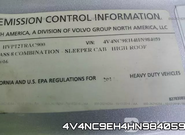 4V4NC9EH4HN984059 фото 8