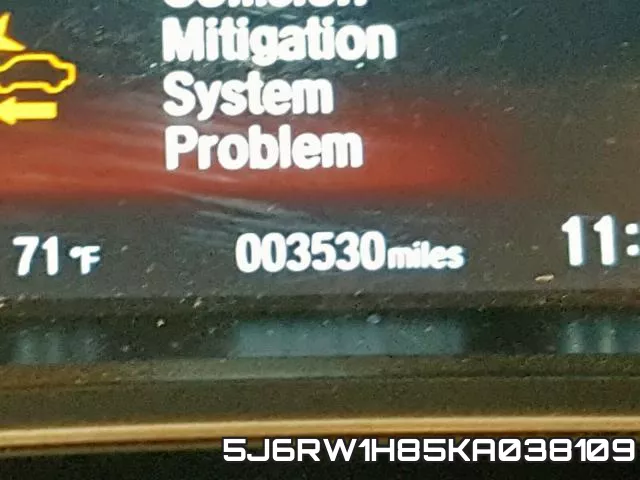 5J6RW1H85KA038109 фото 5