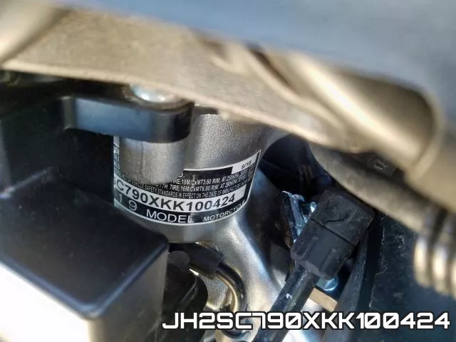 JH2SC790XKK100424 фото 2